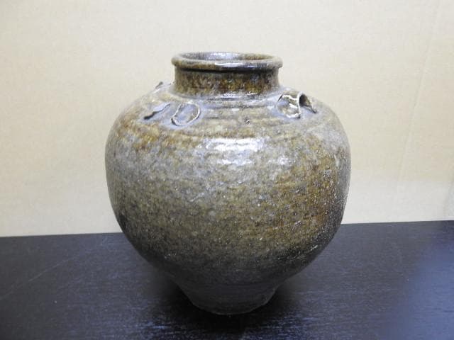 丹波ルソン写し壺　江戸時代　MA404