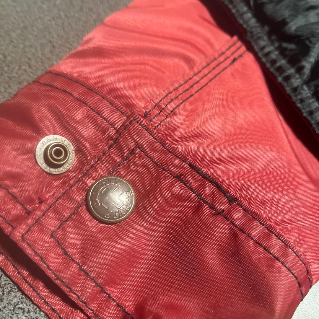 GAUNTER JEANS 赤色 ジャケット Lサイズ