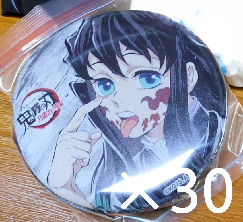 鬼滅の刃 全集中展 幕間画缶バッジ 肆 時透無一郎 30点