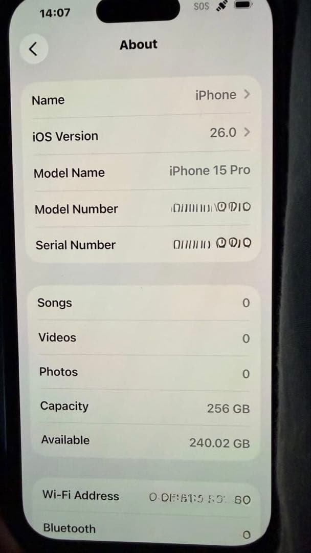 Apple iPhone 15 Pro 256gb シャッター音なし