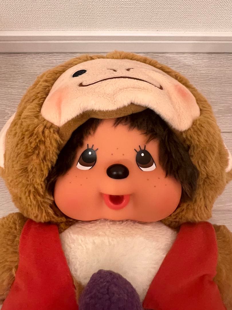 【美品】干支さるモンチッチの大きなLサイズ モンチッチ　ぬいぐるみ