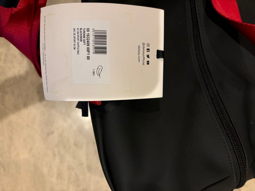 Delsey ボストンバッグ Alfa Romeo F1 Team 1946