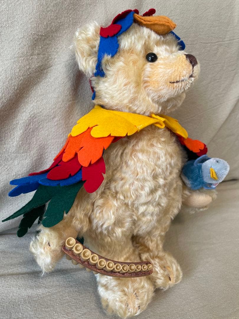 新品　貴重　シュタイフ steiff パパゲーノテディベア