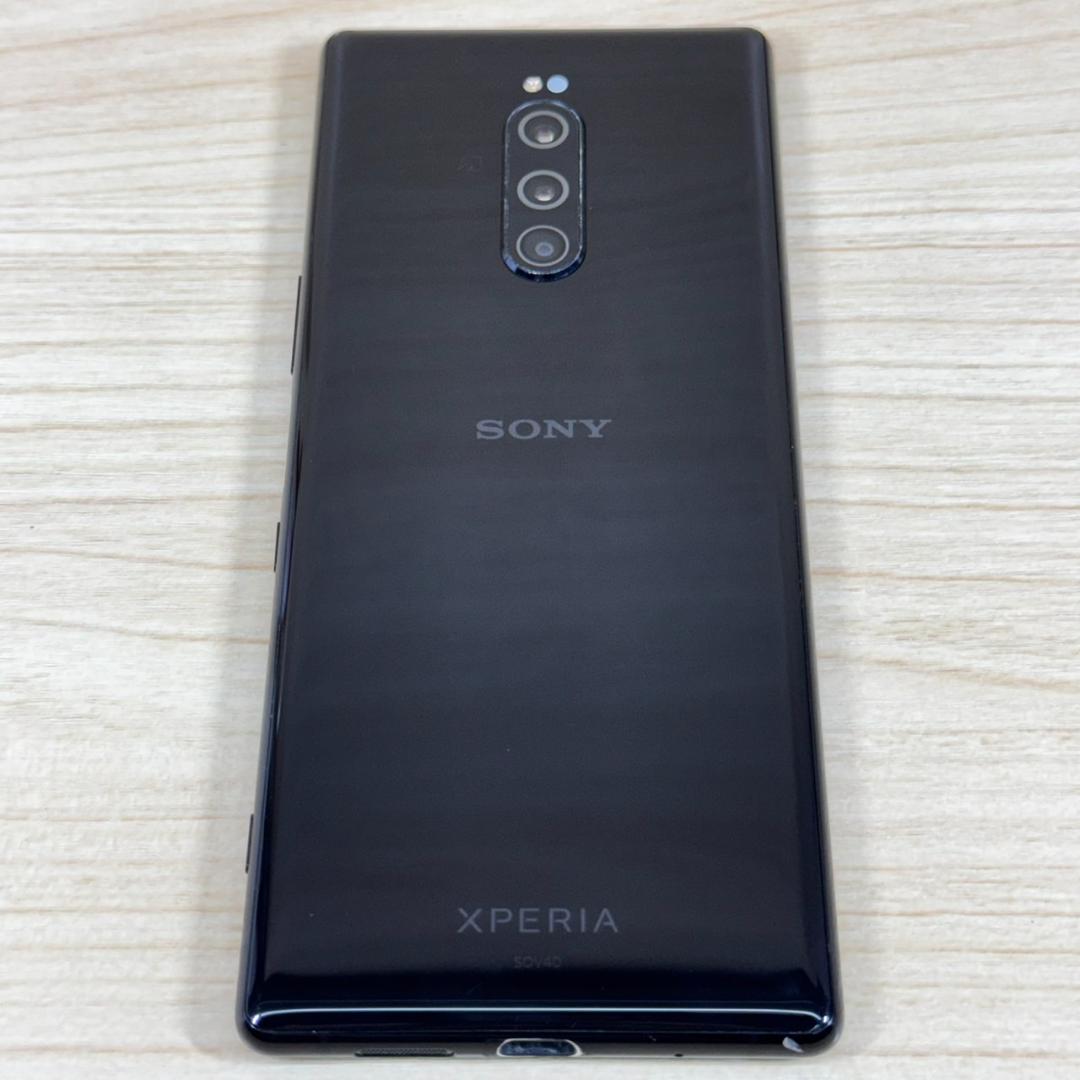 B9 SIMフリー Xperia 1 SOV40 Black