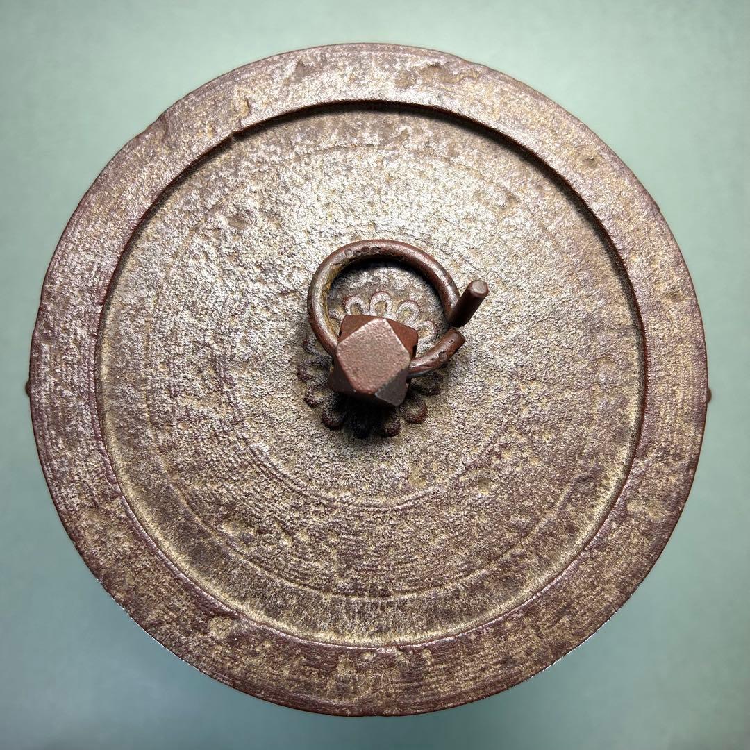 茶釜　『高橋敬典　雲龍釜』　人間国宝　お茶道具　茶道　共箱　工芸品