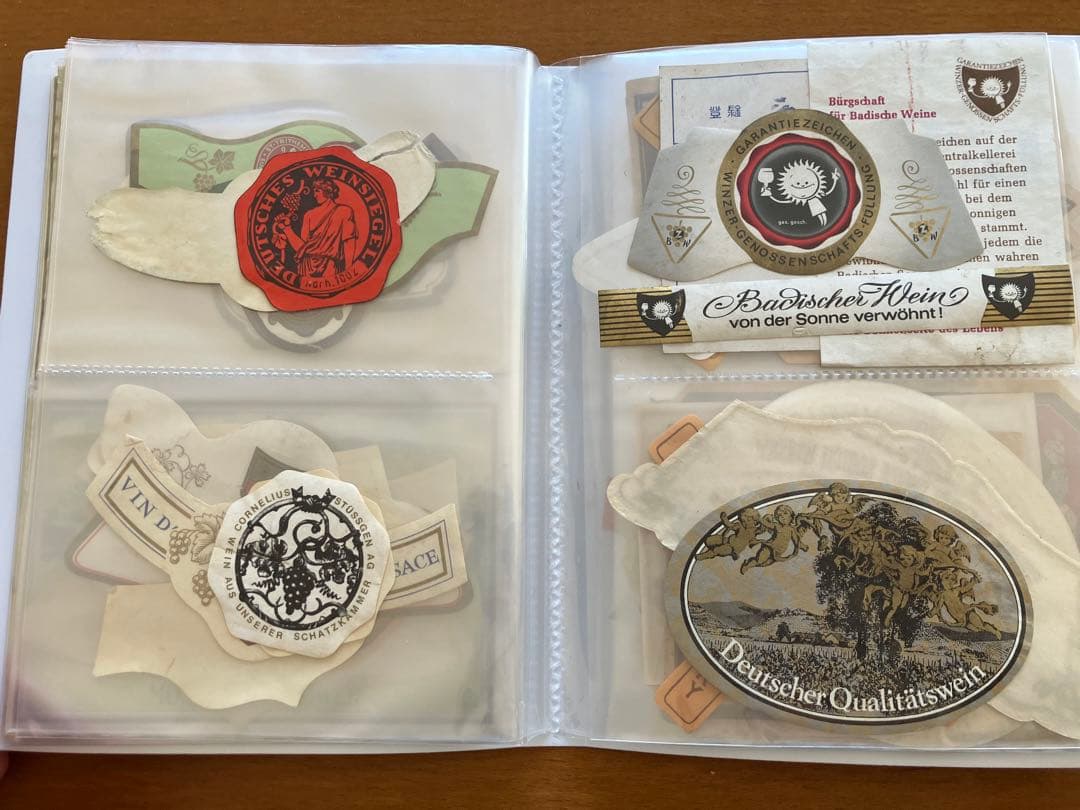 希少品 昔のラベル ワイン、ビール、味醂、ラベルコレクション 格安！