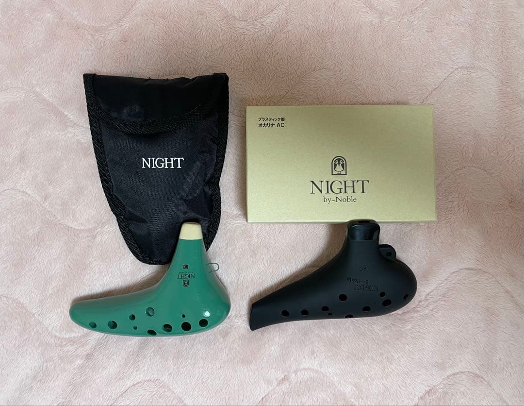 NIGHT by Noble オカリナ AC 陶器 プラスチック セット