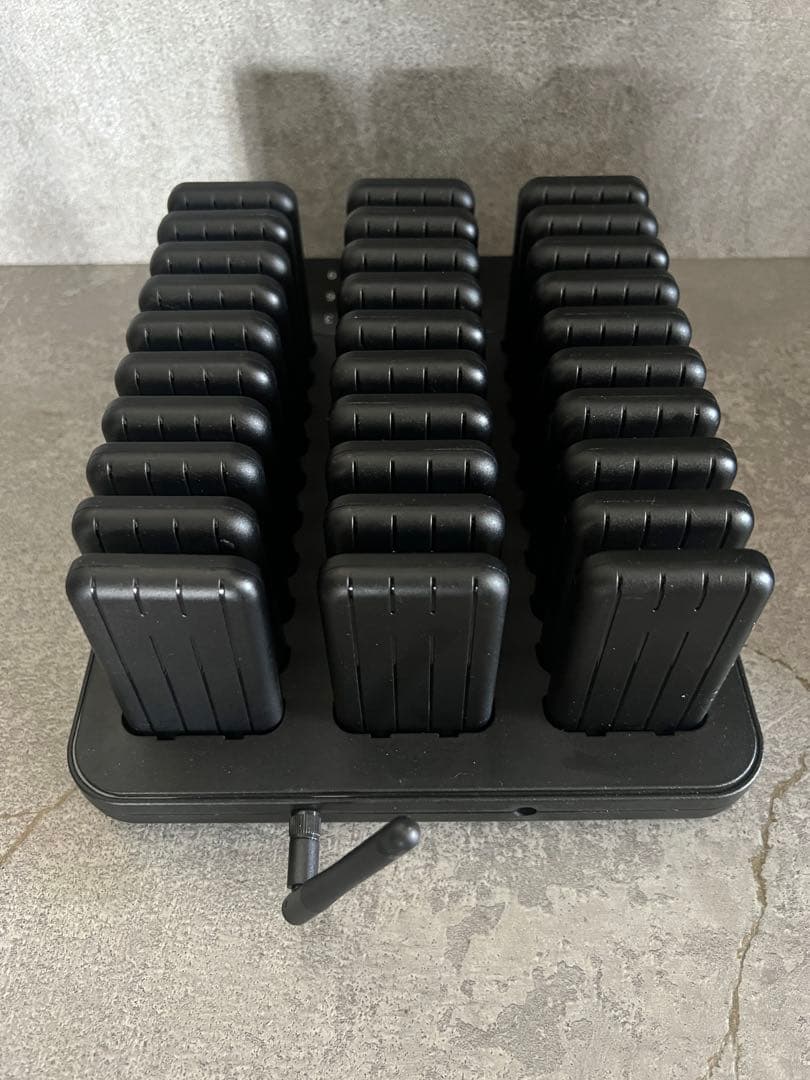 Zekory 無線呼び出しベル 受信機 30台 フードコート 卓上 呼出ベル