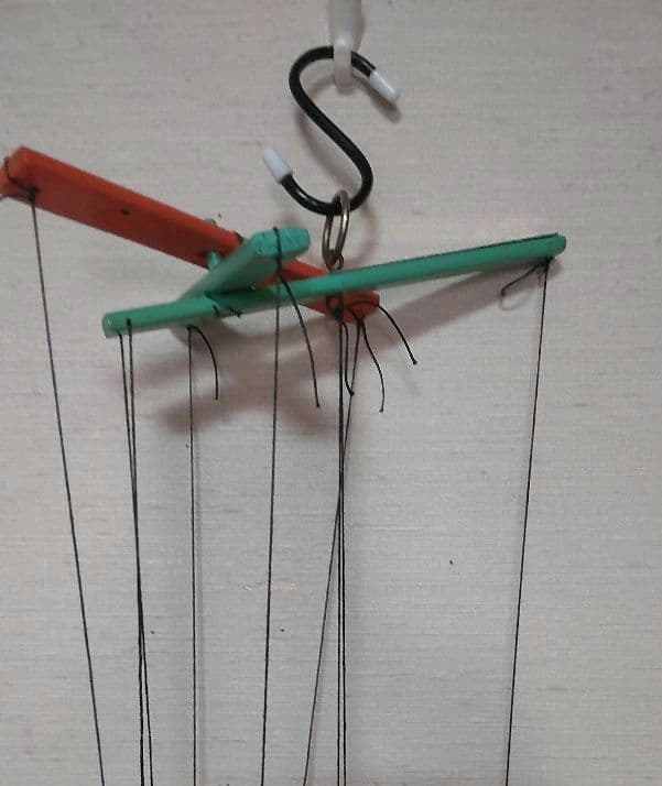 ミッキー操り人形 レトロ　マリオネット 希少　ディズニー　ヴィンテージ　美品