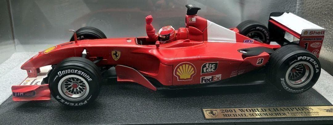 Ferrari　F2001 BBR 1/18 Mシューマッハワールドチャンピオン