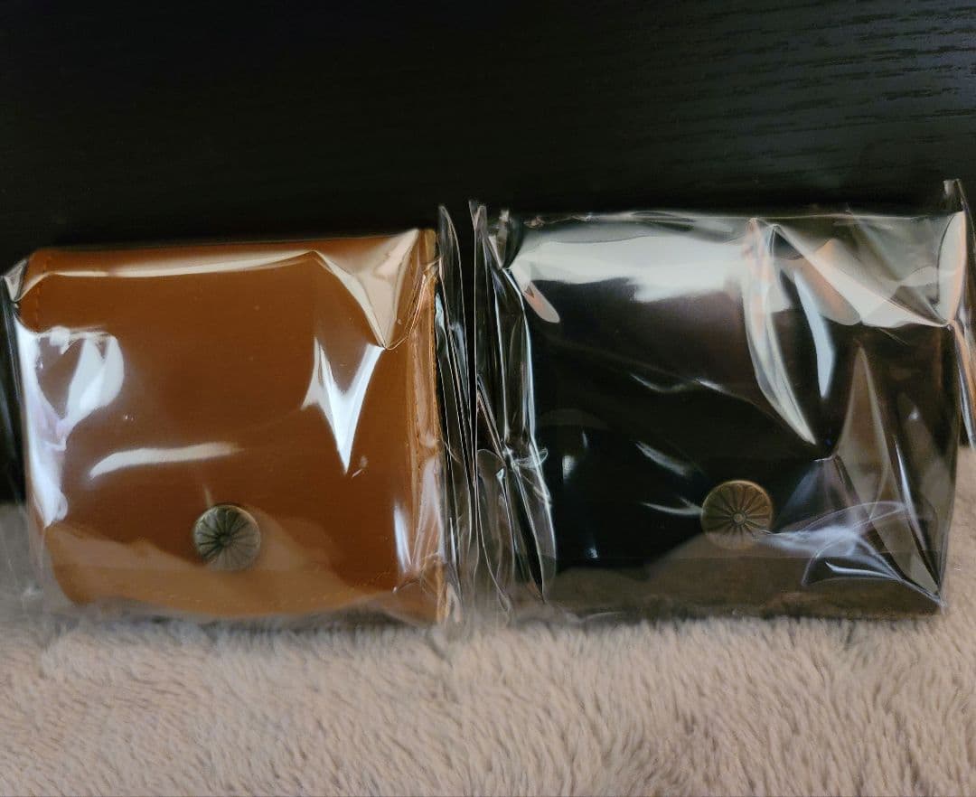 皇居財布　小銭入れ　セット売り　黒　茶