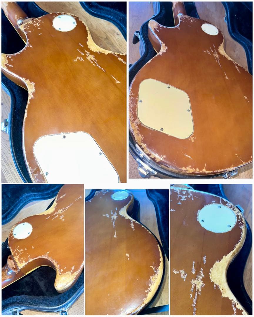 ⭐︎ハードエイジド レスポールスタンダード レプリカ ラッカーゴールドトップ⭐︎