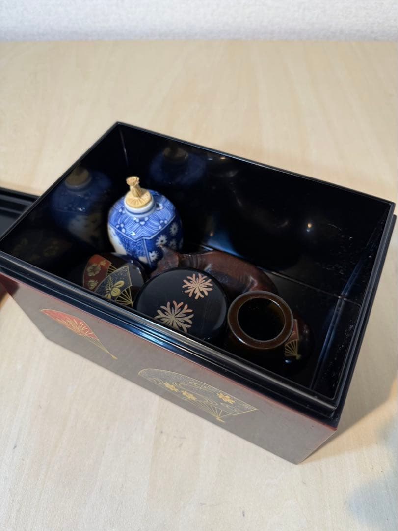 茶道具　茶箱セット