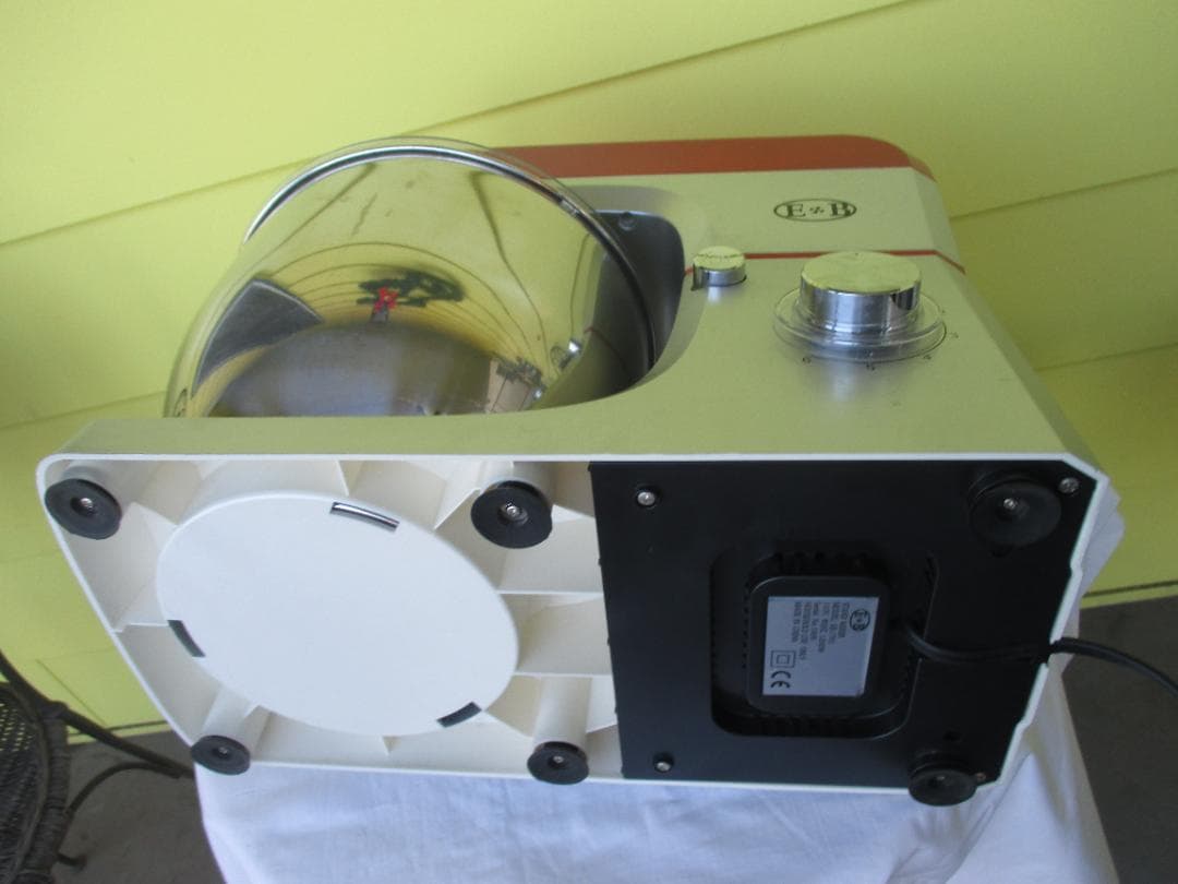 ★E&B 　ミキサー 　赤 シルバー　 ステンレスボウル　EB-1701X