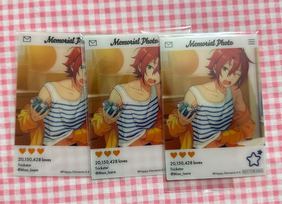 あんスタ　衣更真緒　AGF エンスカイ 特典　クリアカード エモカ