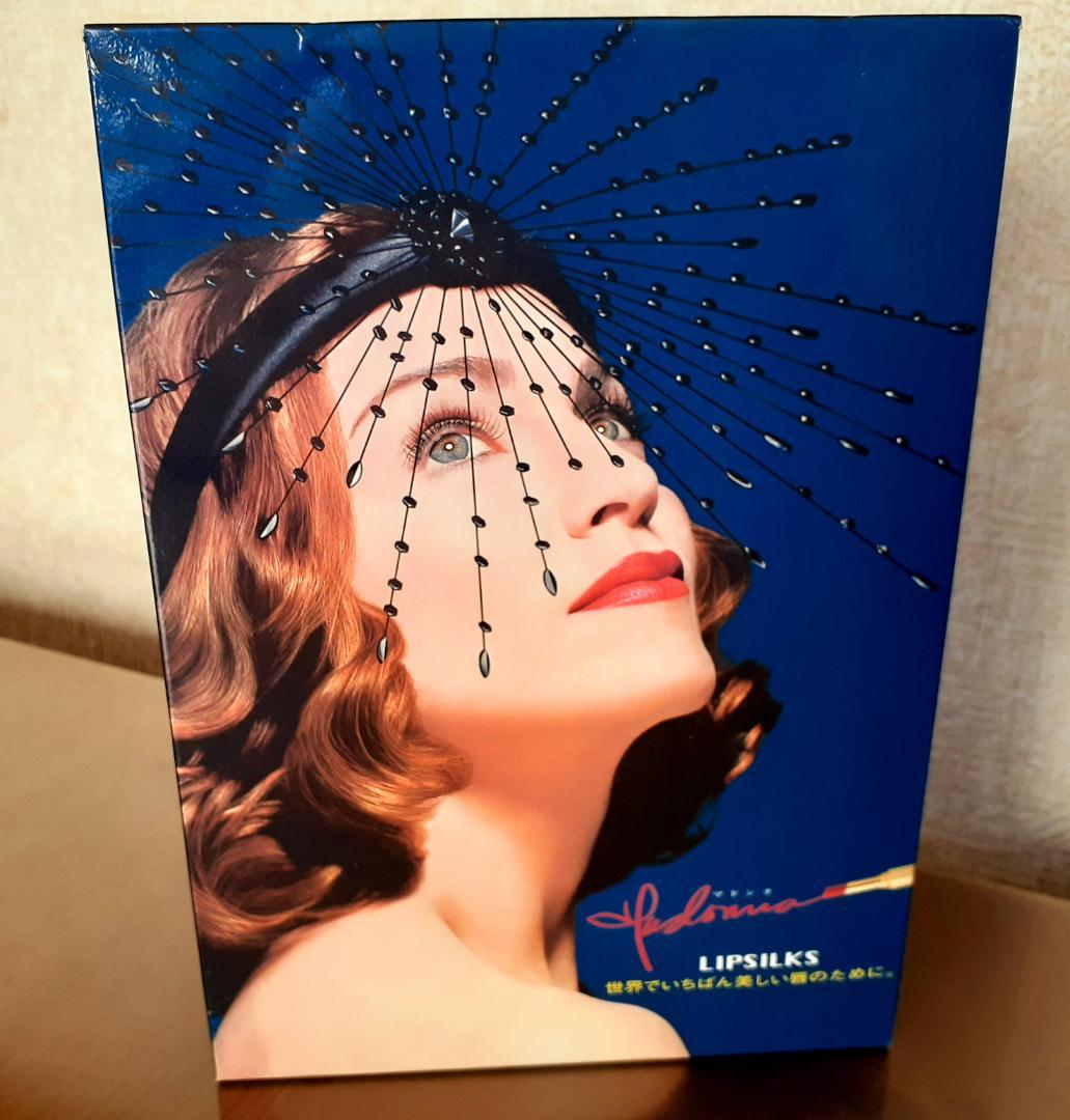 マドンナ　MAX FACTOR Lipsilks　国内 店頭展示用ボックス