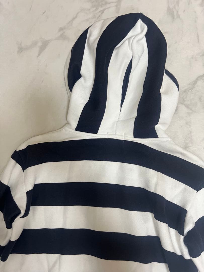 PEARLY GATES パーカー ボーダー　2 コットン100