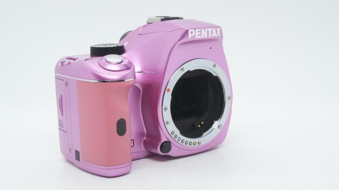 【Y3025】 PENTAX K-X ピンク / ダブルズームキット