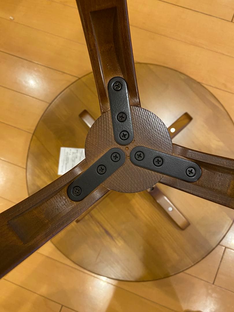 H*p様 値下げ　カリモク家具 円形テーブルTC7029NK コロニアル