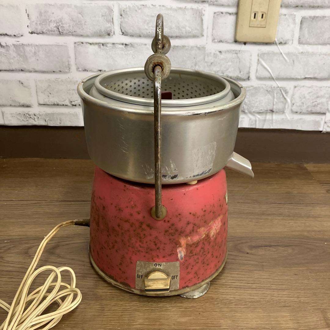 C-壁 ジャンク品 希少 昭和レトロ 富士電機 ジューサー J164 ピンク