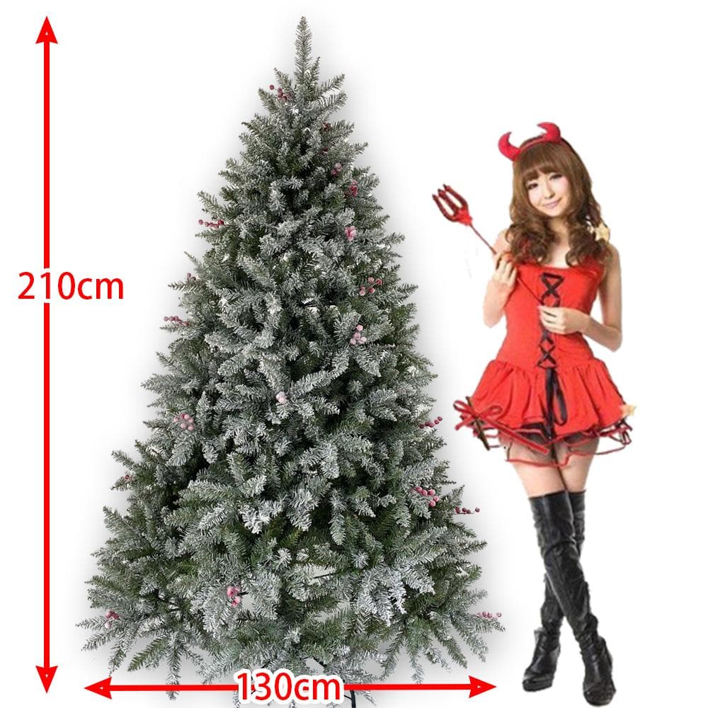 ホワイト　クリスマスツリー　２１０ｃｍ　限定品