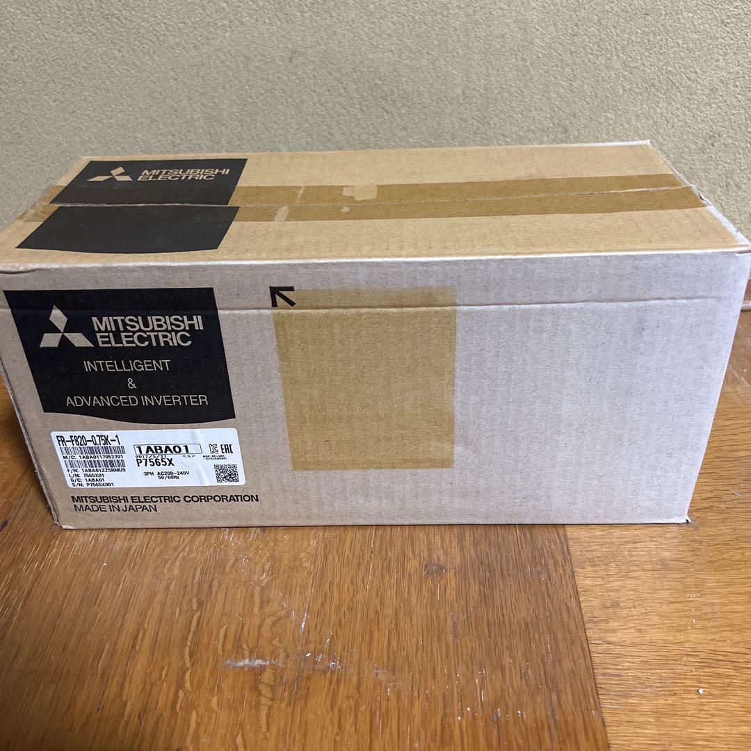 『未使用未開封』三菱インバーター　FR-F820-0.75k-1残り2台