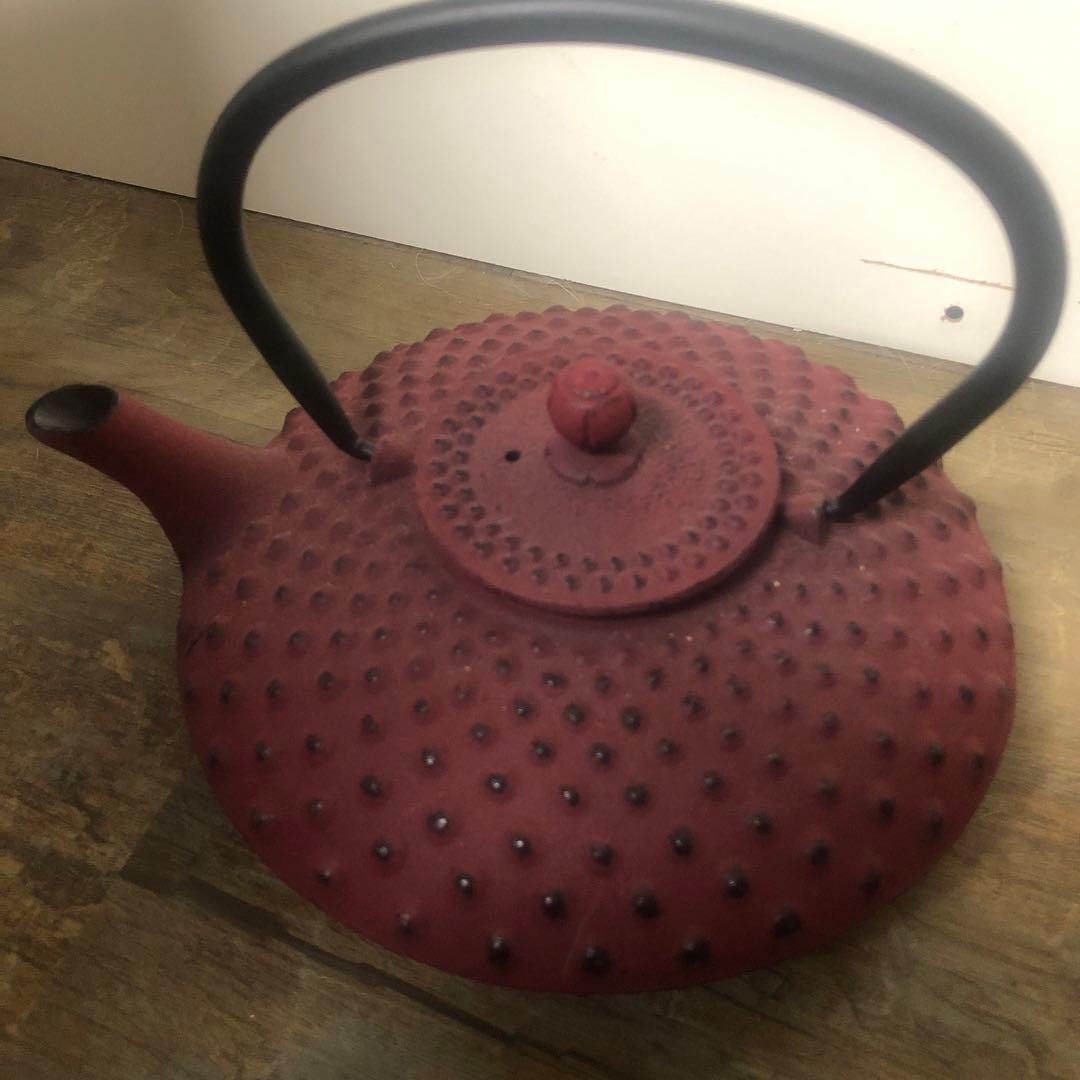 アンティーク　鉄瓶ブリードマイヤー　南部鉄器