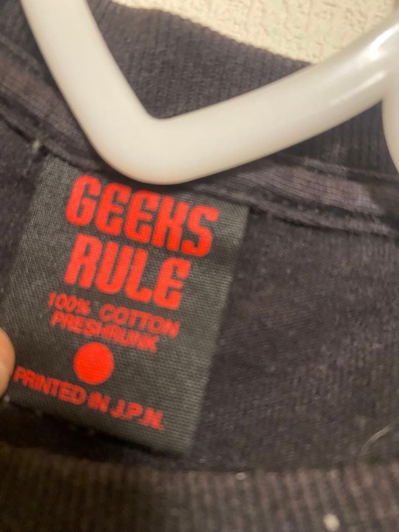 Lain GEEKS RULE Tシャツ Lサイズ