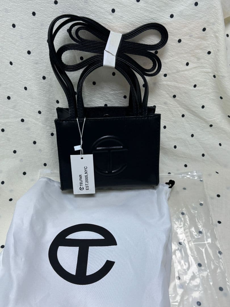 Telfar 黒 ショルダーバッグ 小型