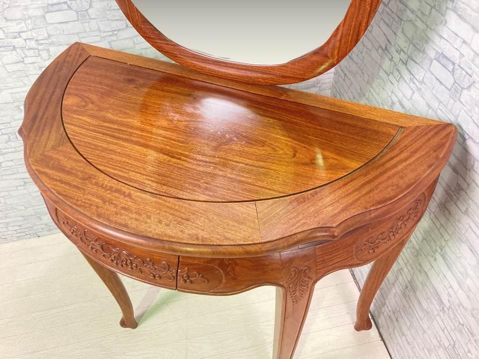 アンティーク調 ドレッサー 鏡台 レトロ ヴィンテージ 化粧台 イギリス 猫脚