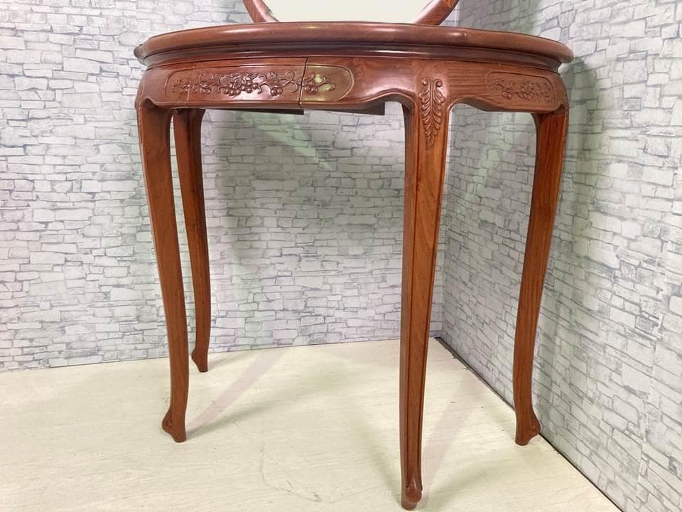 アンティーク調 ドレッサー 鏡台 レトロ ヴィンテージ 化粧台 イギリス 猫脚