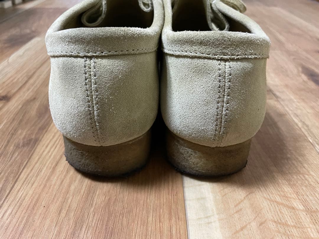 【美品】クラークス ワラビー メープル 25センチ