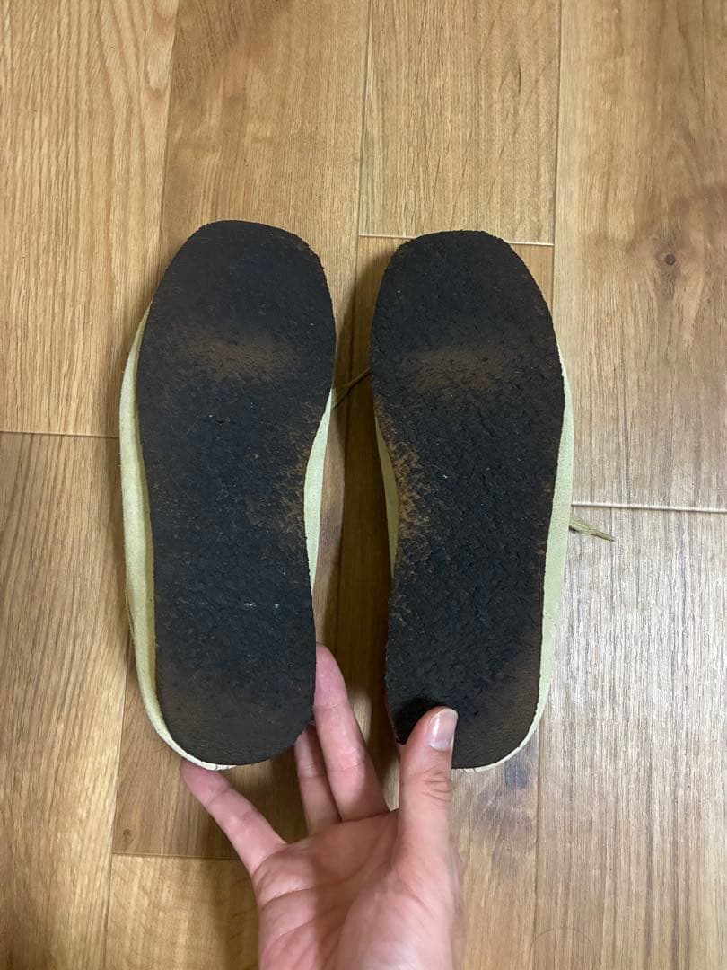 【美品】クラークス ワラビー メープル 25センチ