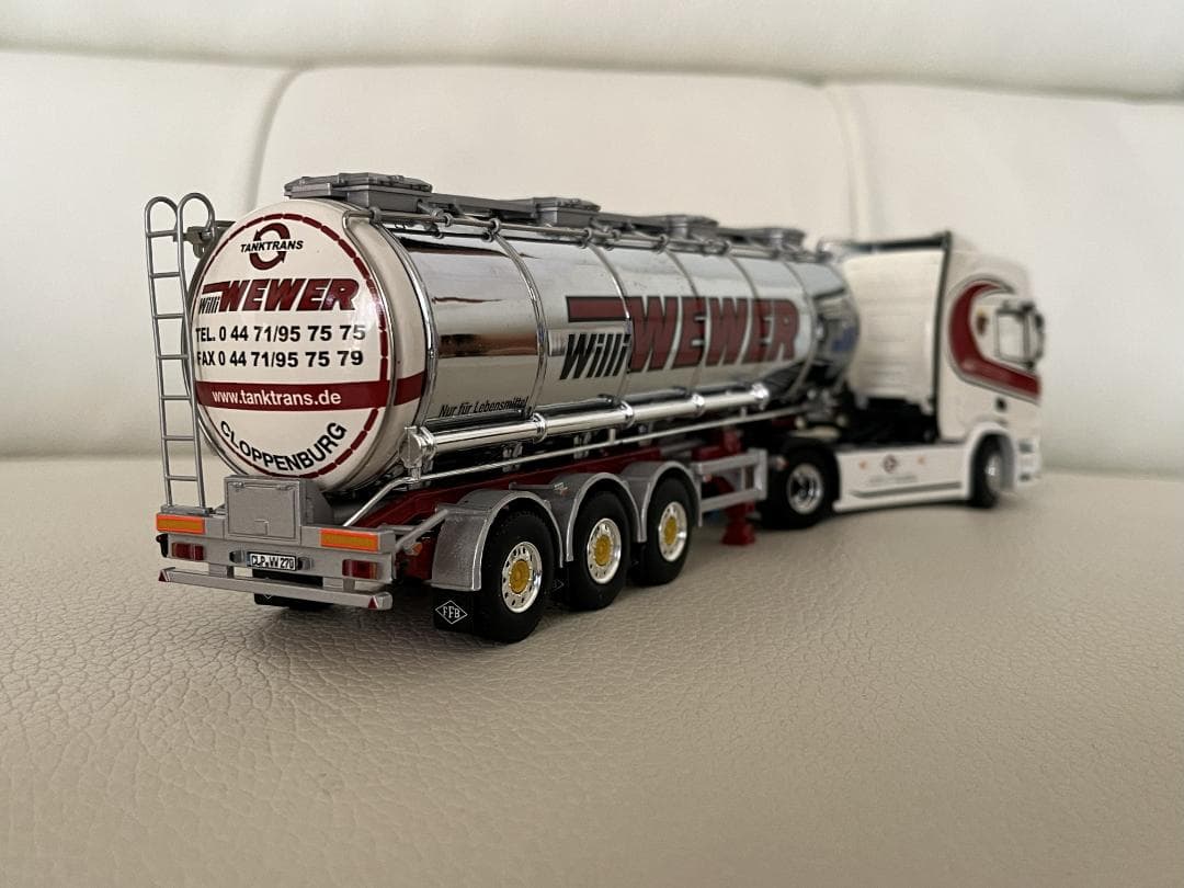 WSI MODELS Scania トレーラー 1/50