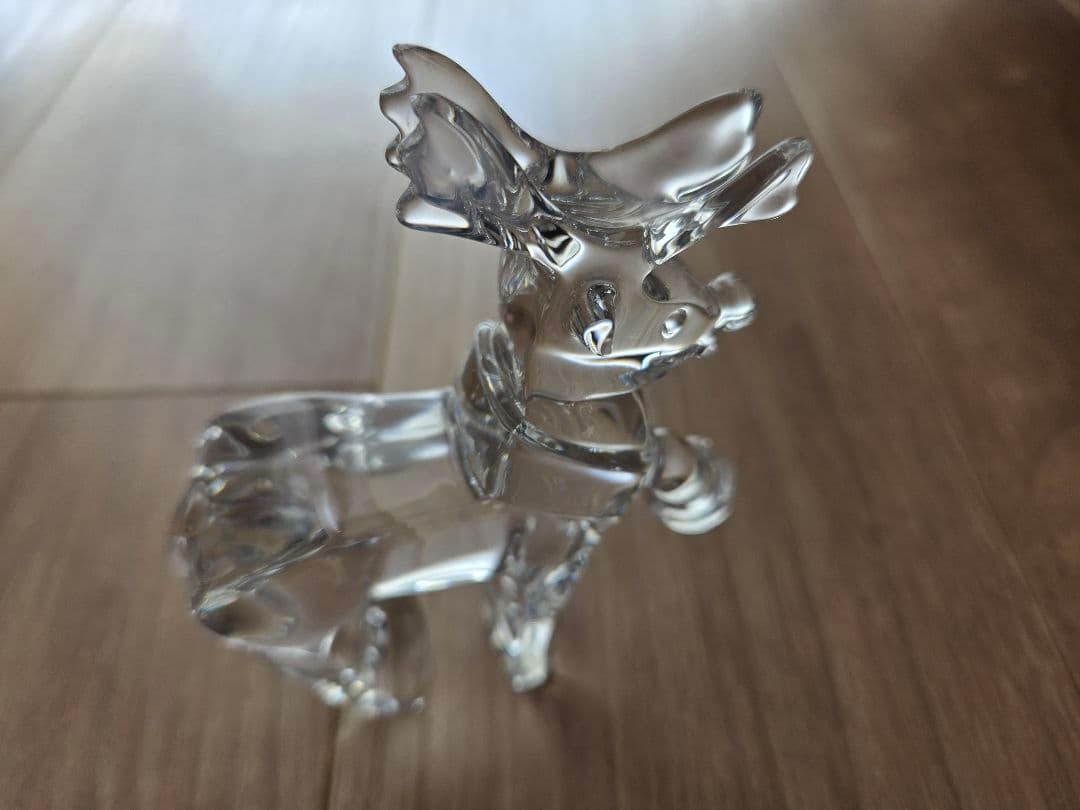 Baccarat クリスタルの鹿 置物