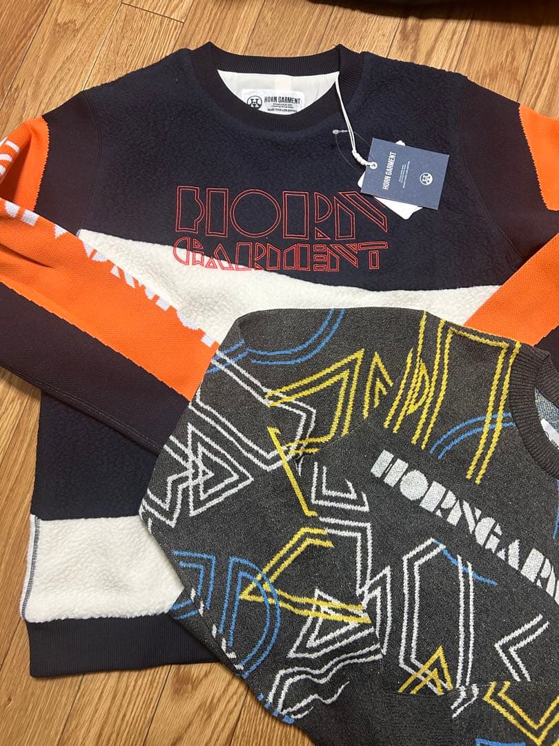 HORN GARMENT セーター 2点セット