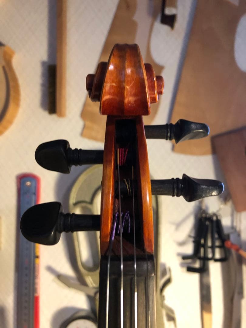 【駒&魂柱調整済】Suzuki分数バイオリンNo330 1/2 1984