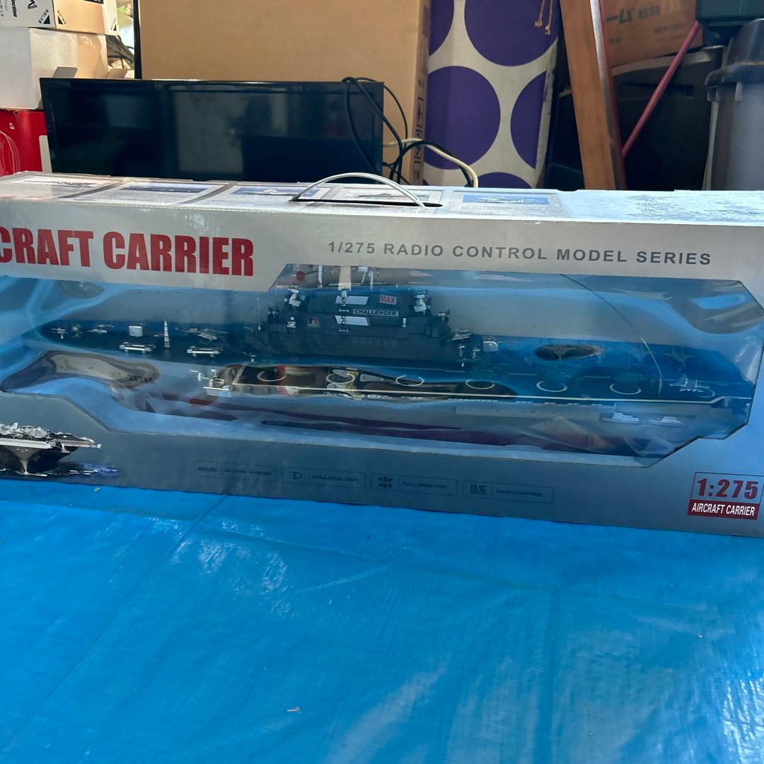 ラジコン航空母艦 1/276 新品　AIRCRAFTCARRIER