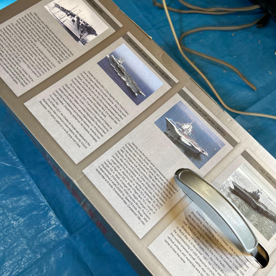 ラジコン航空母艦 1/276 新品　AIRCRAFTCARRIER