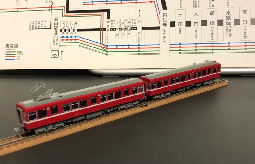 管理番号1674 京急 旧1000形 非冷房 Nゲージ6両【駆動車・パンタ難】