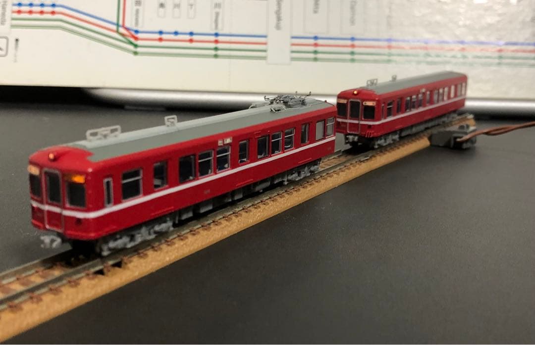 管理番号1674 京急 旧1000形 非冷房 Nゲージ6両【駆動車・パンタ難】