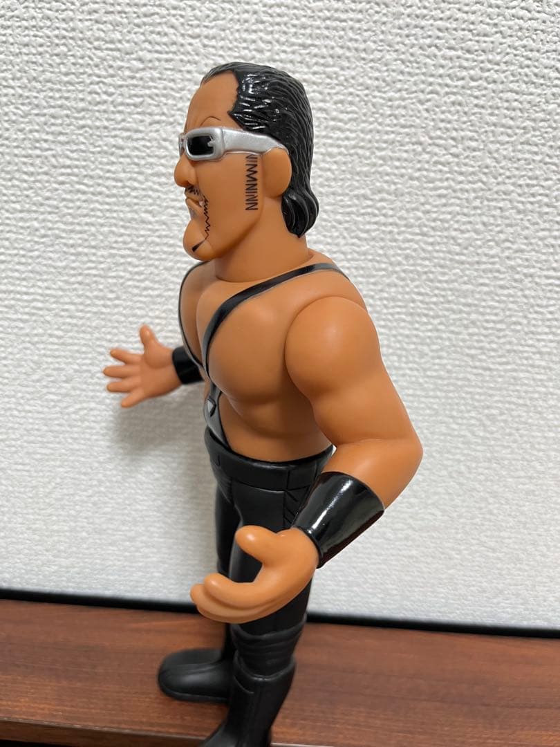 プロレスフィギュア 3体セット 猪木 武藤 蝶野 ビッグサイズ