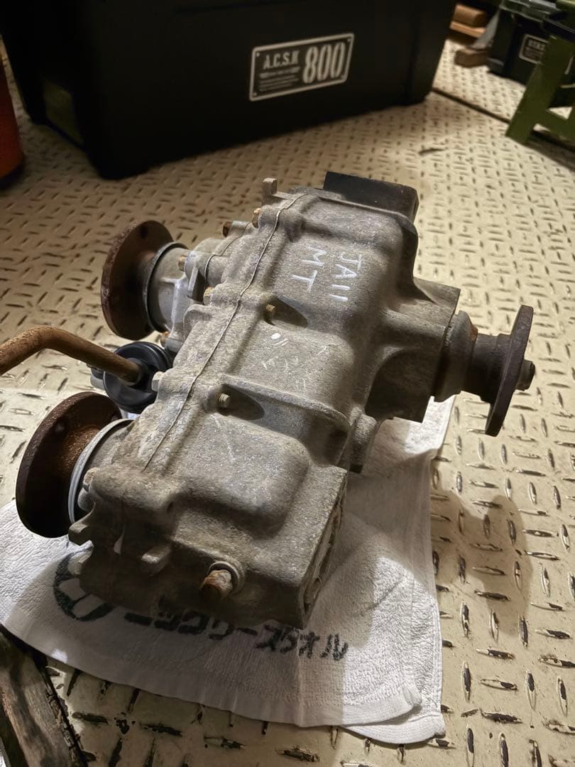 ジムニートランスファー　純正ギア比　ja11MT