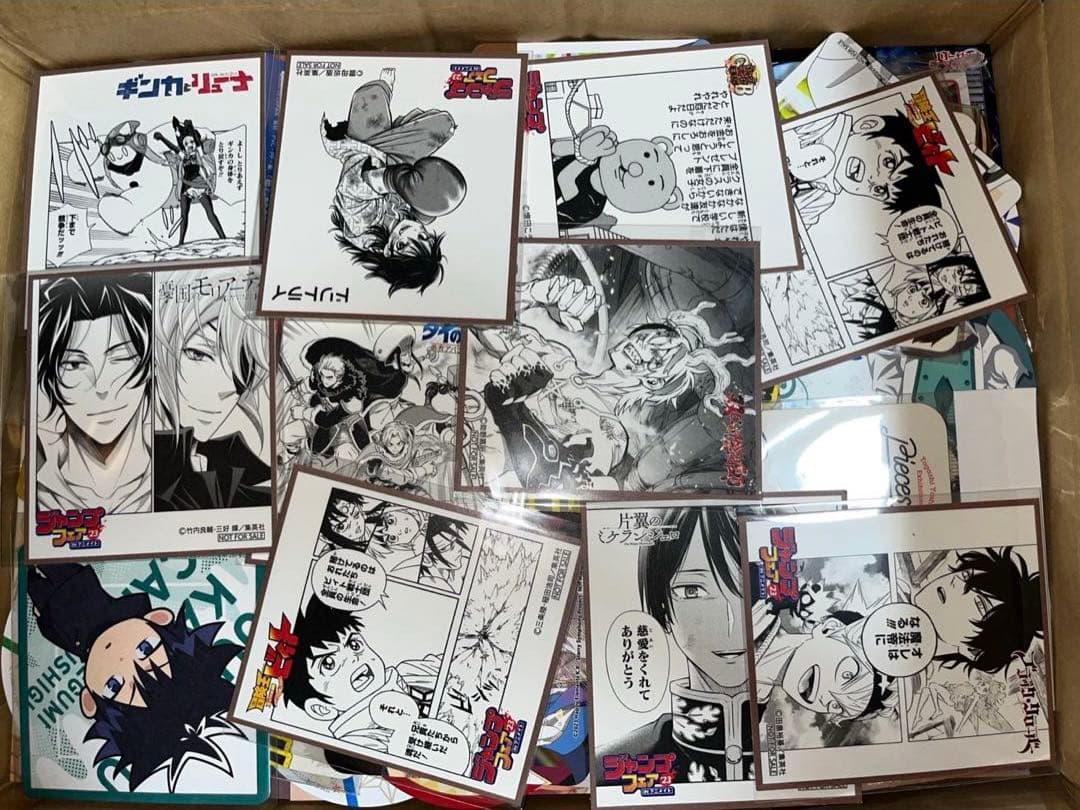 アニメグッズ キャラクターグッズ 紙雑貨 紙類 1500枚以上 大量 まとめ売り