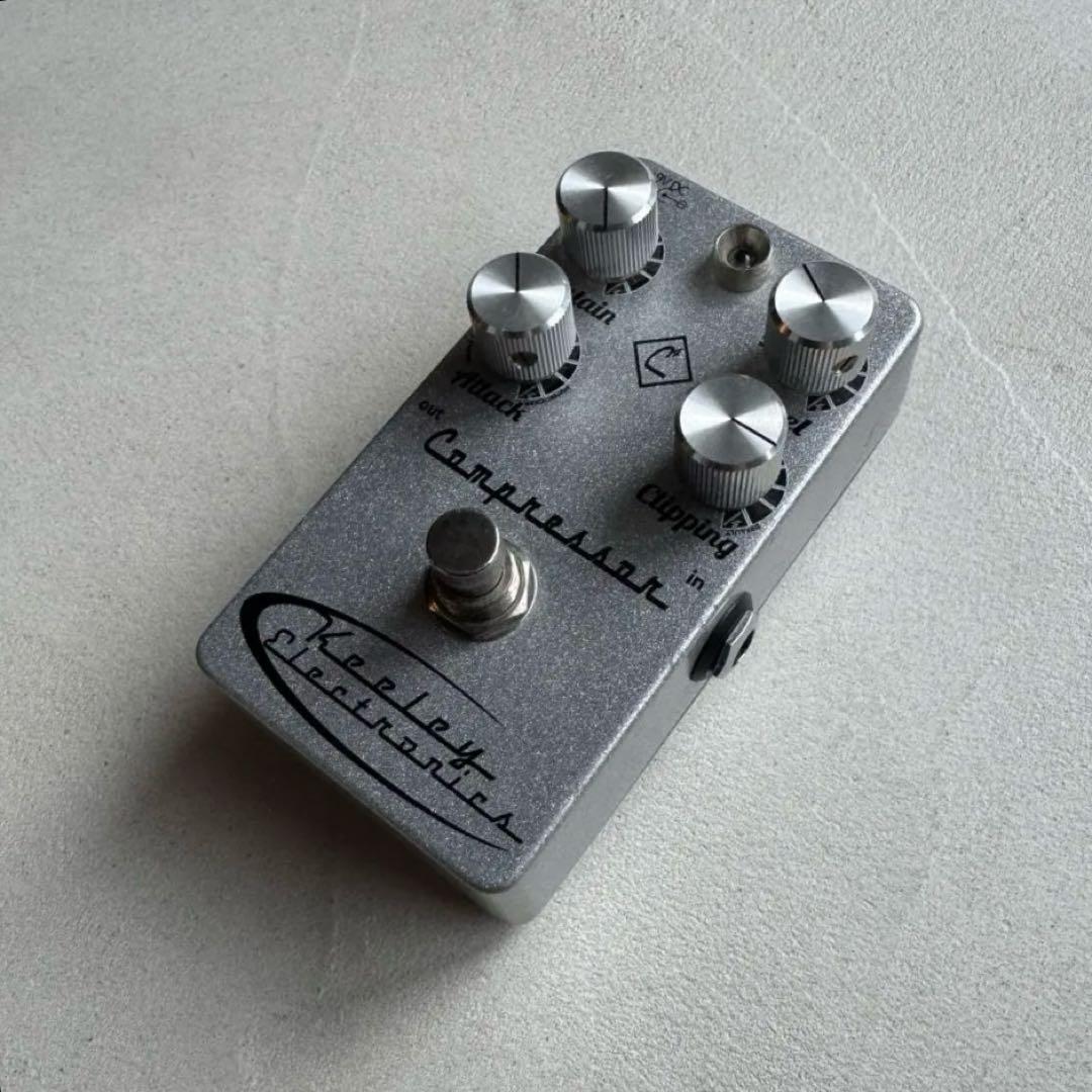 Keeley Compressor C4 シルバーノブ 初期 4ノブ 動作確認済