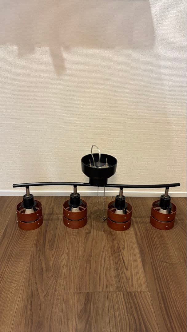 ブラック・ブラウンシーリングライト ＋ TOLIGO LEDスマート電球 E26