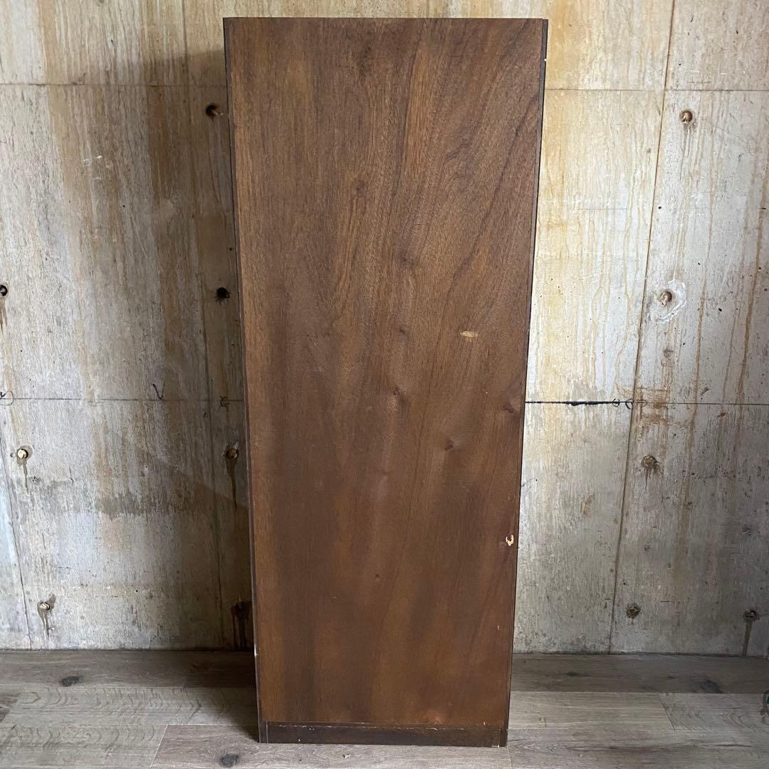 三越家具 ブルージュ Brugge 食器棚 キャビネット オーク材 ステンド