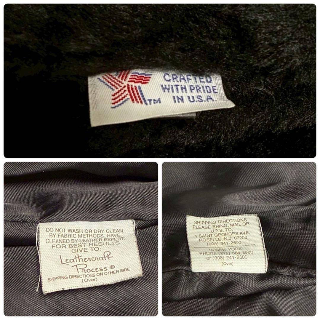 希少XL ショット 641 シングル ライダースジャケット ボアライナー 40