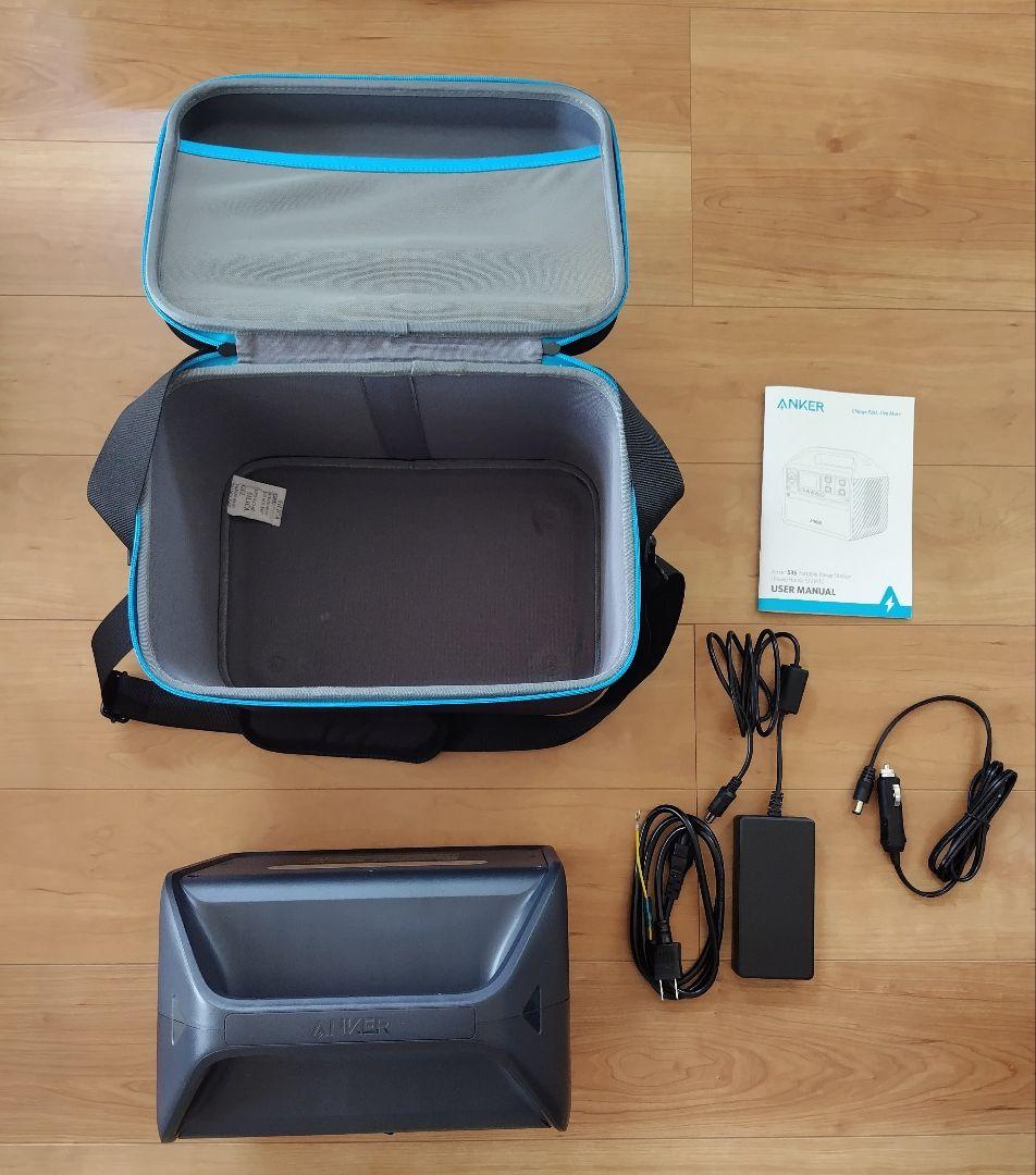 ANKER ポータブル電源とキャリーバッグ