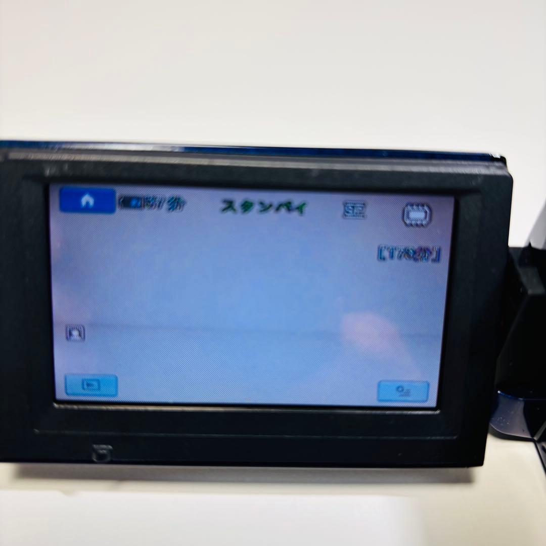 【美品】SONY デジタルビデオカメラ　DCR-SX41 ブルー　箱・説明書あり